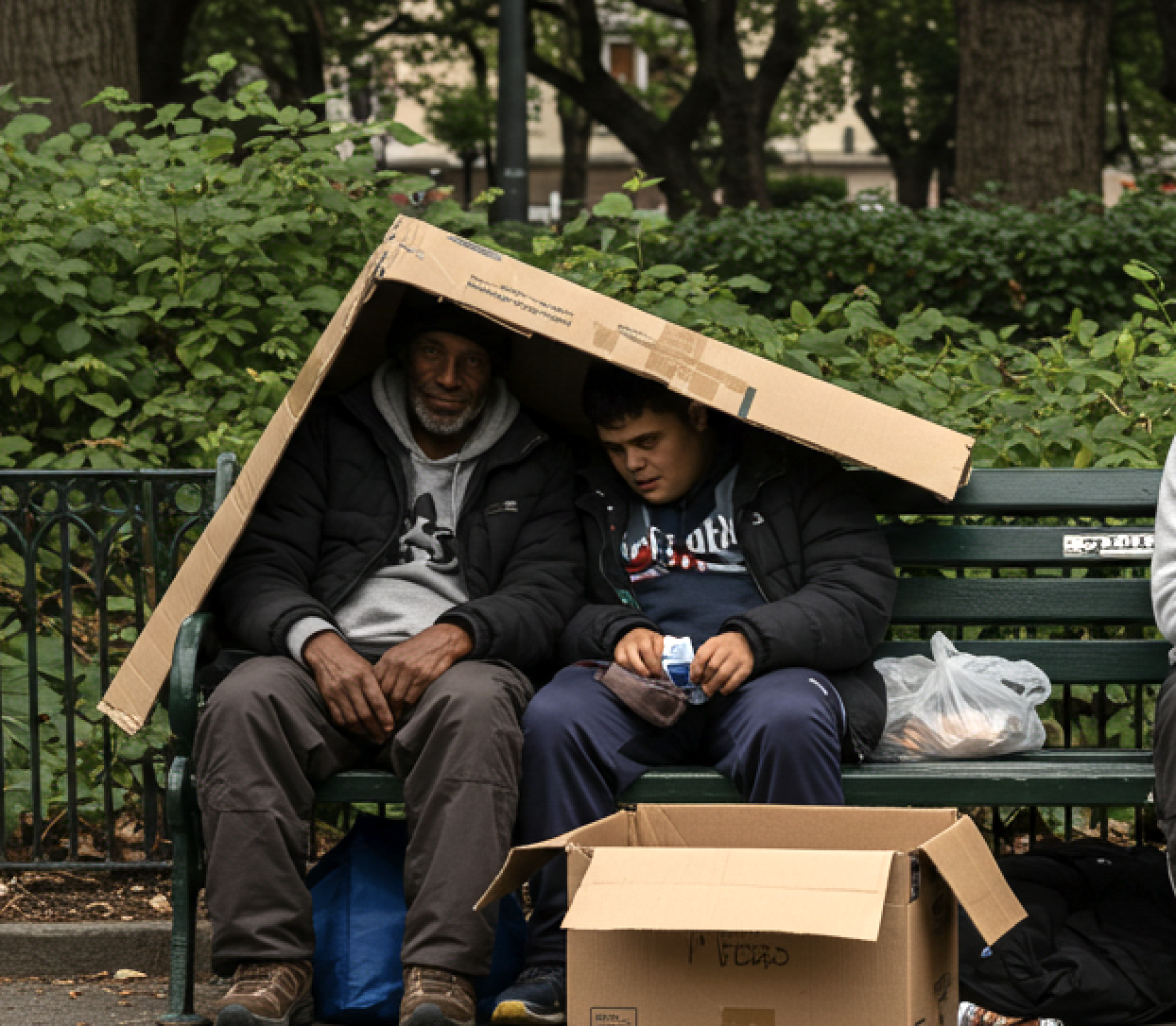 homeless people saving helpers 1