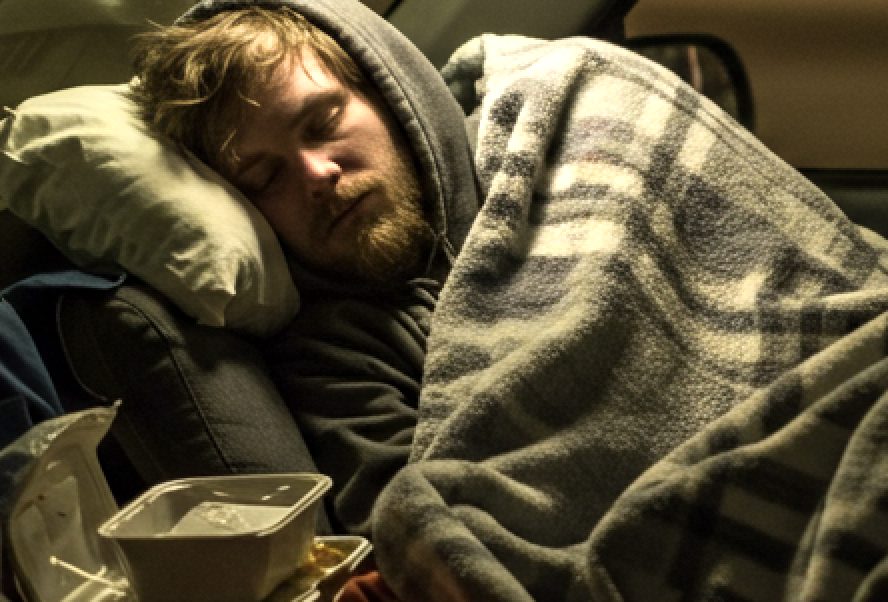 Homeless People Saving Sleep