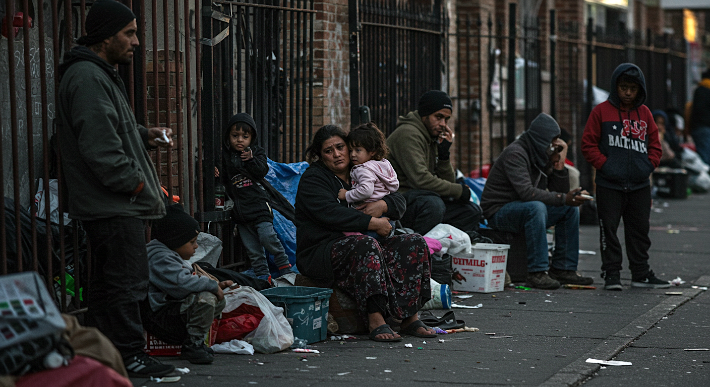 Homeless People Saving